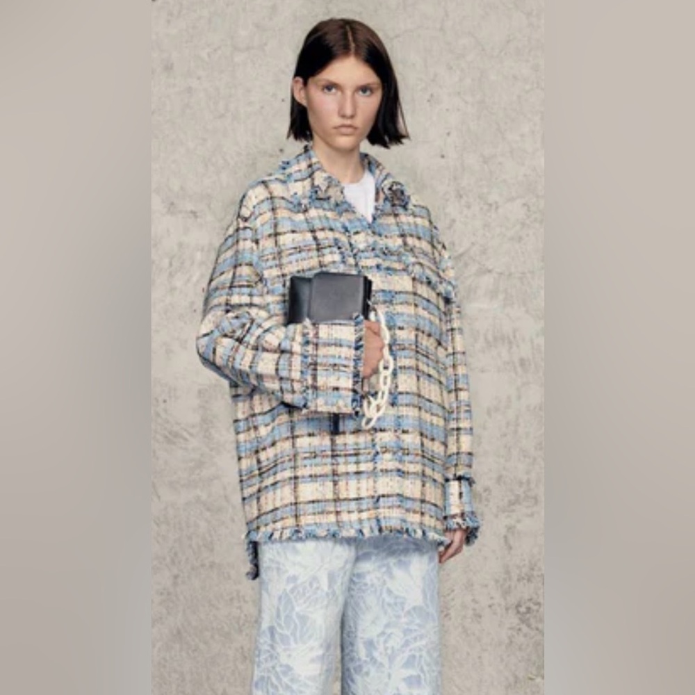MSGM Tweed over shirt